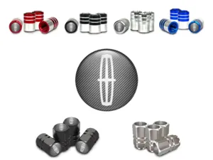 Lincoln Tapones Valvulares Auto Estilo Metálico